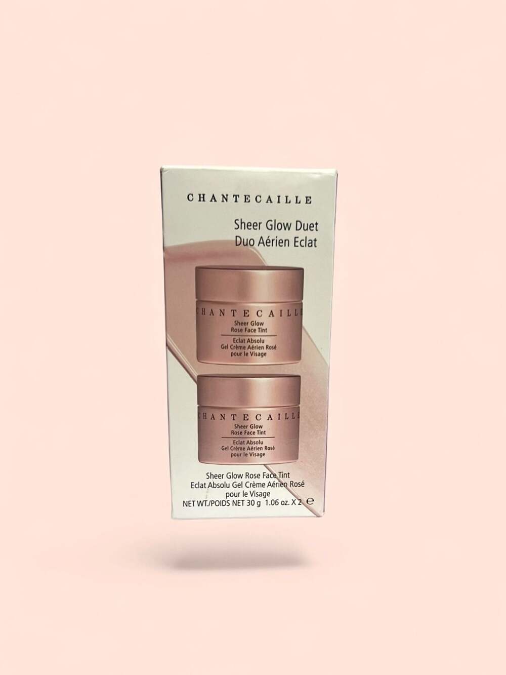 Chantecaille Sheer Glow Duet - Rose Face Tint 30g x 2